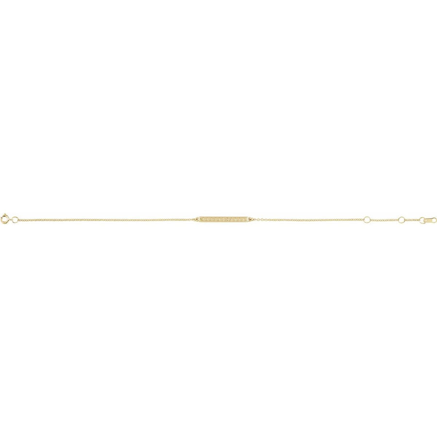Patterned Bar Bracelet - gallery - Series BRC772