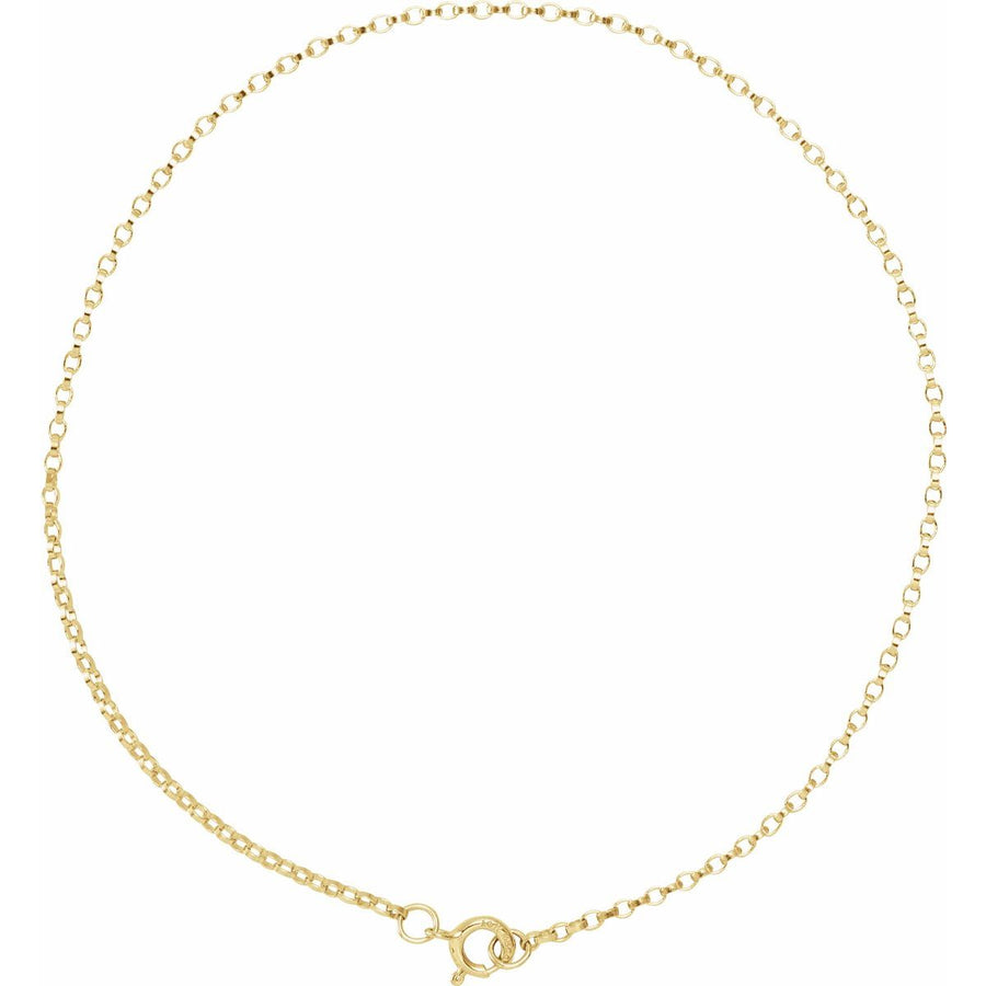 1.1 mm Rolo Chain Bracelet (1.1 Mm / 7 In) - gallery - Series CH1213