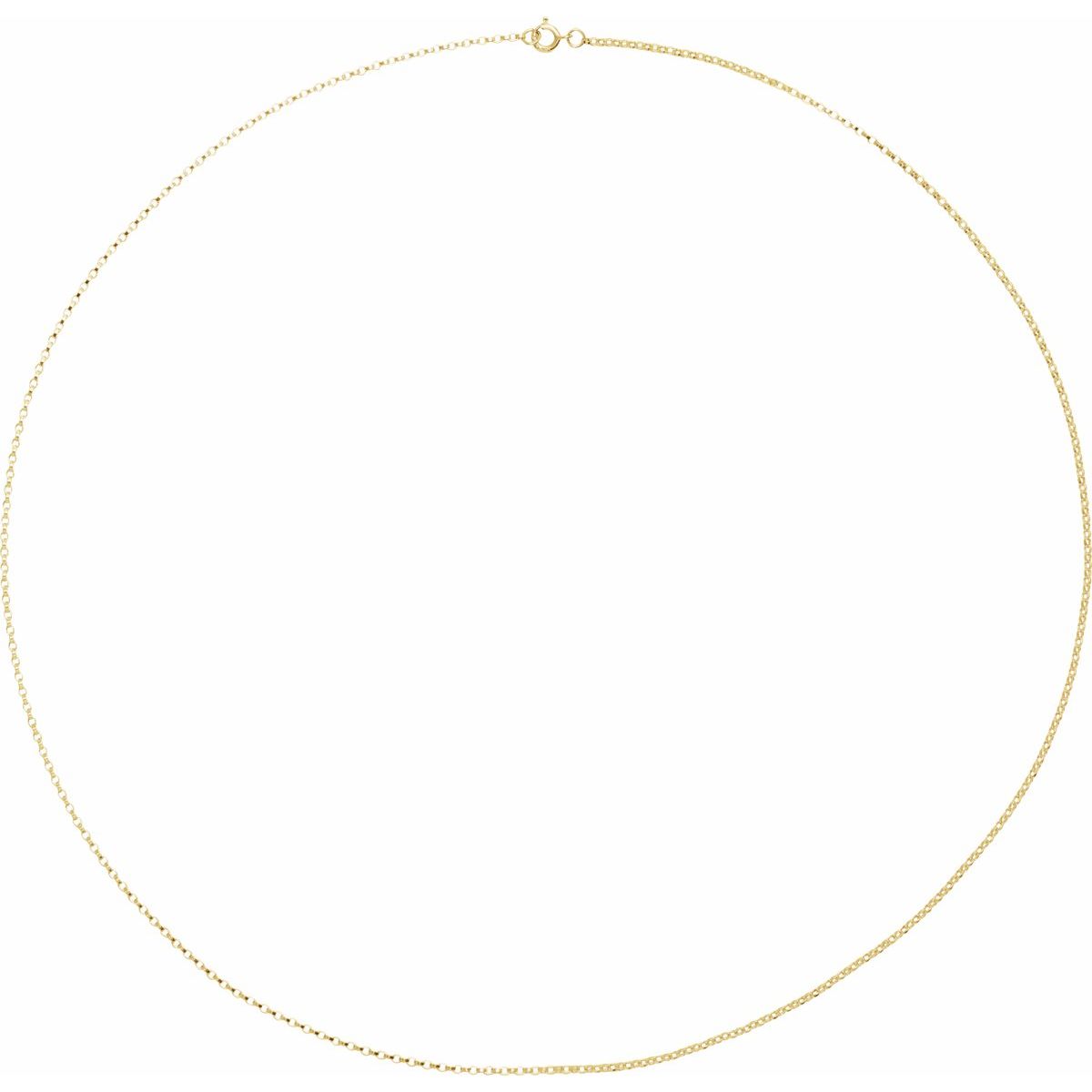 1.1 mm Rolo Chain Bracelet (1.1 Mm / 7 In) - gallery - Series CH1213