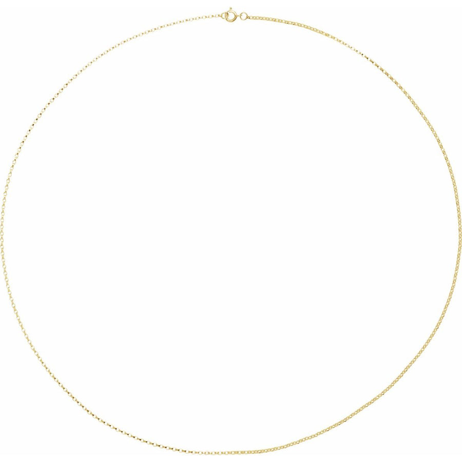 1.1 mm Rolo Chain Bracelet (1.1 Mm / 7 In) - gallery - Series CH1213
