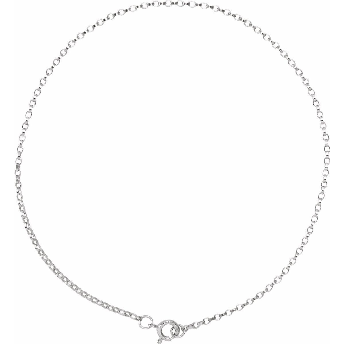 1.1 mm Rolo Chain Bracelet (1.1 Mm / 7 In) - gallery - Series CH1213