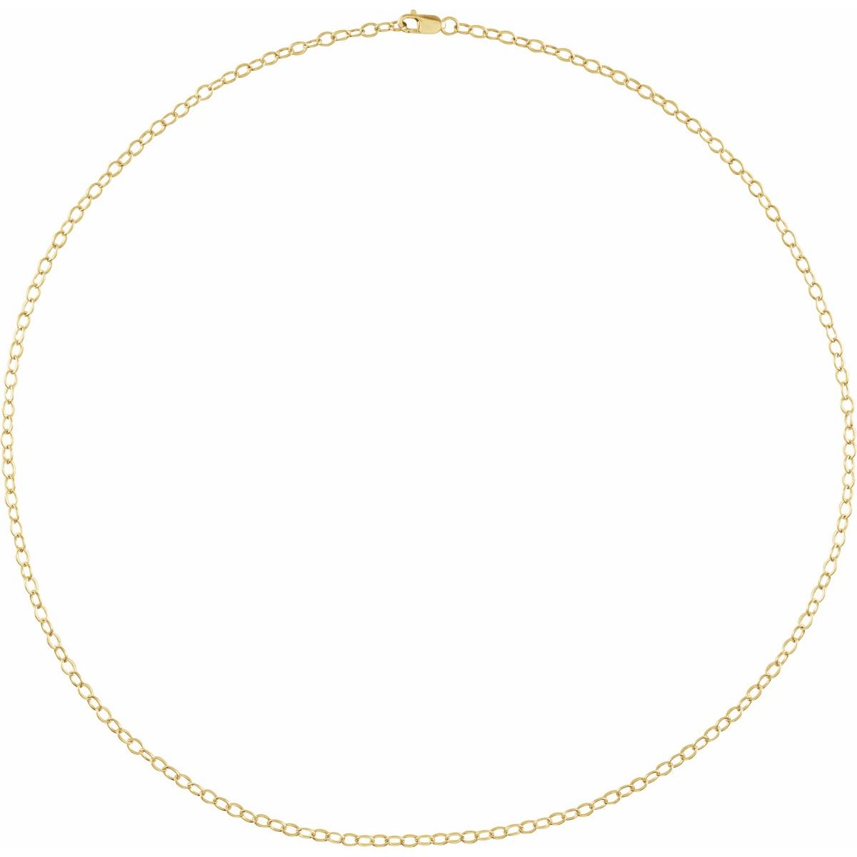 2.5 mm Cable Chain Bracelet (2.5 Mm / 7 In) - gallery - Series CH1215