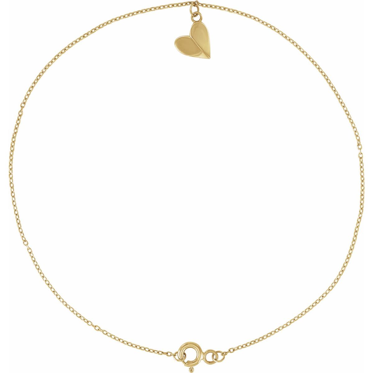 Heart Anklet - Series 88202