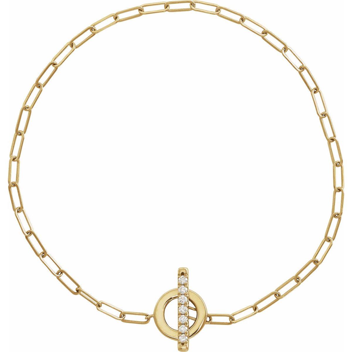 Accented Toggle Bracelet - gallery - Series BRC895