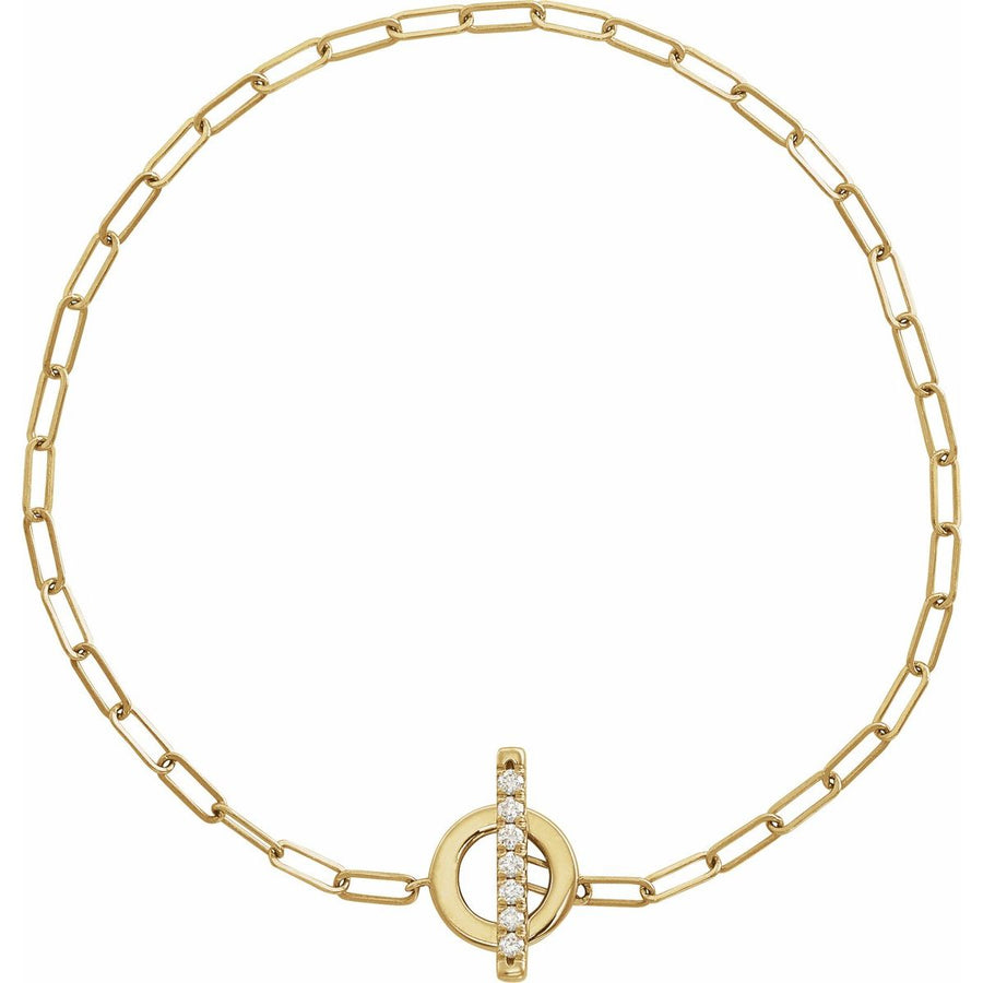 Accented Toggle Bracelet - gallery - Series BRC895