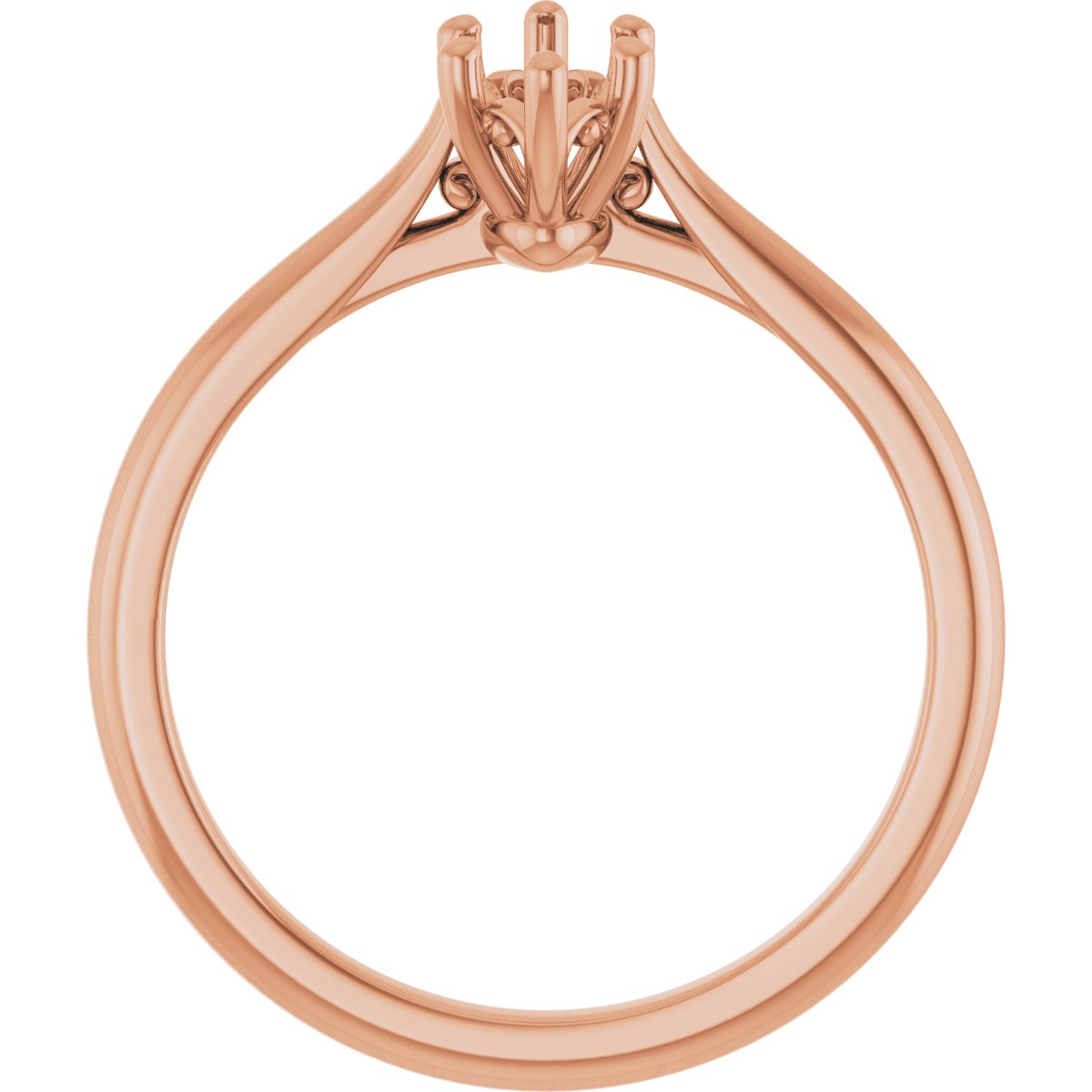 Marquise Solitaire Engagement Ring Mounting - gallery - Series 126330