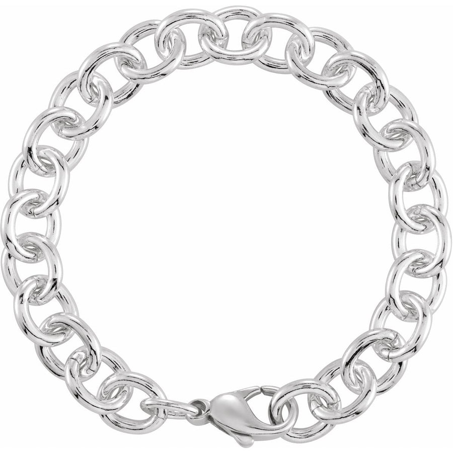 9.8 mm Cable Chain Bracelet (9.8 Mm / 8 In) - gallery - Series CH1221