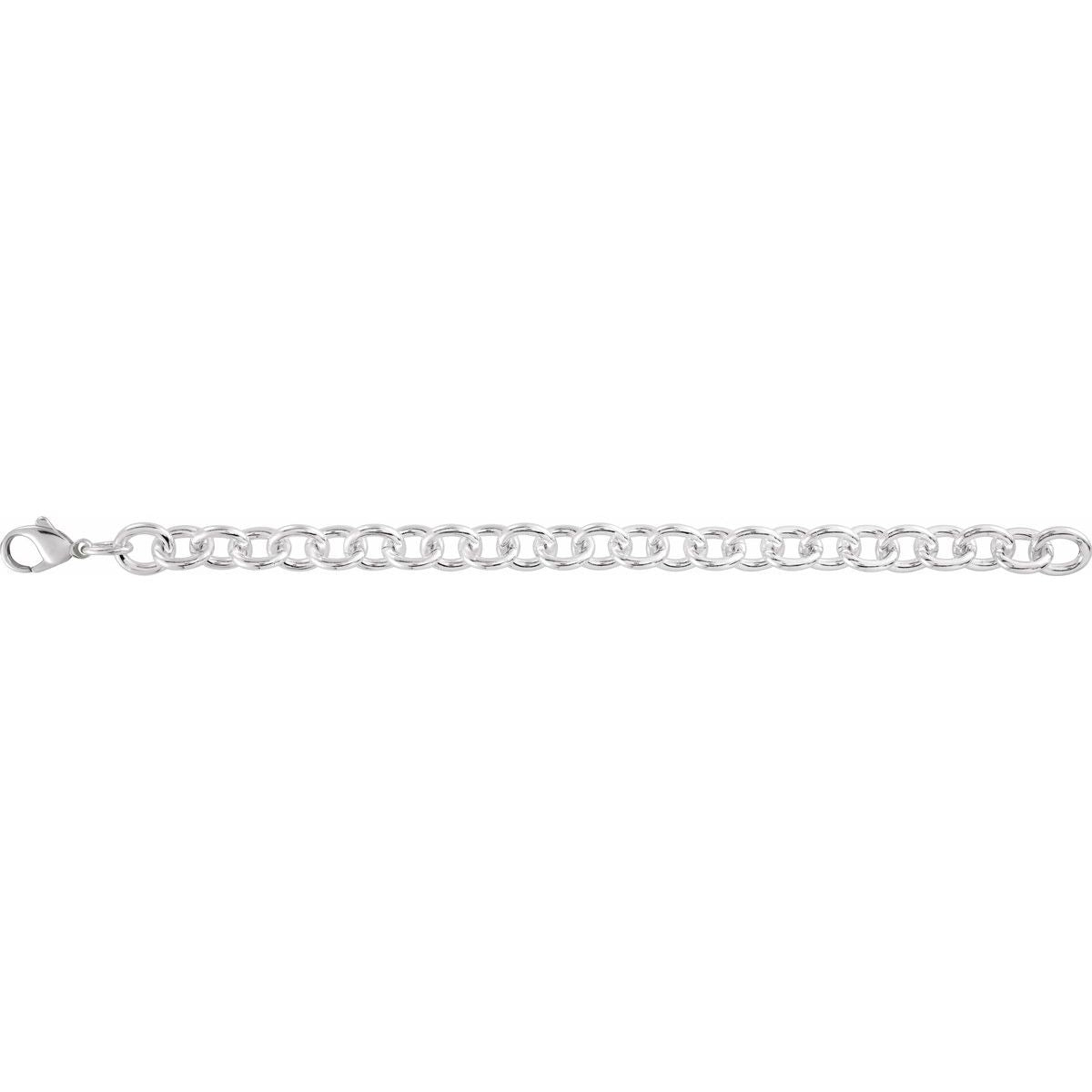 9.8 mm Cable Chain Bracelet (9.8 Mm / 7 1/2 In) - gallery - Series CH1221