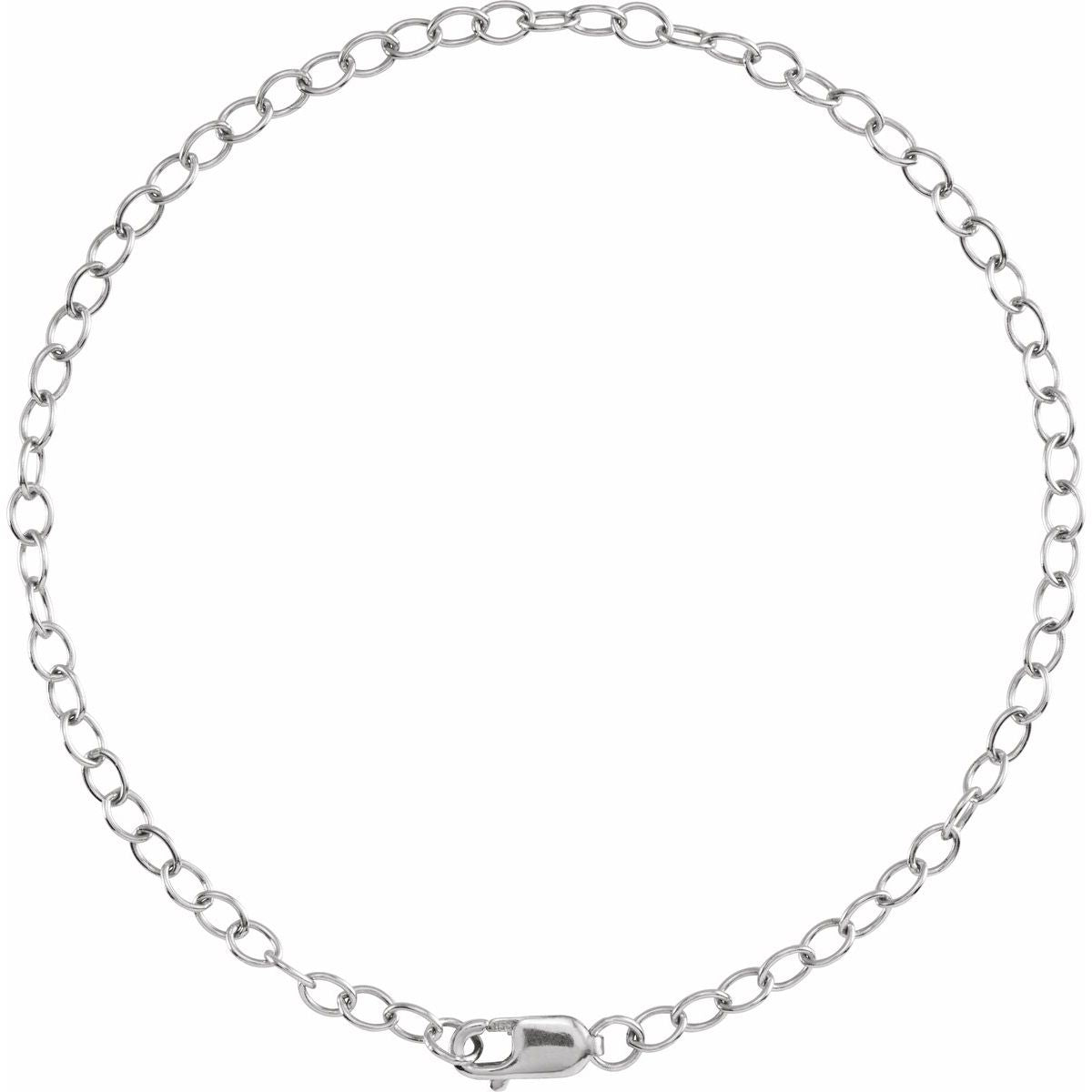 2.5 mm Cable Chain Bracelet (2.5 Mm / 7 In) - gallery - Series CH1215