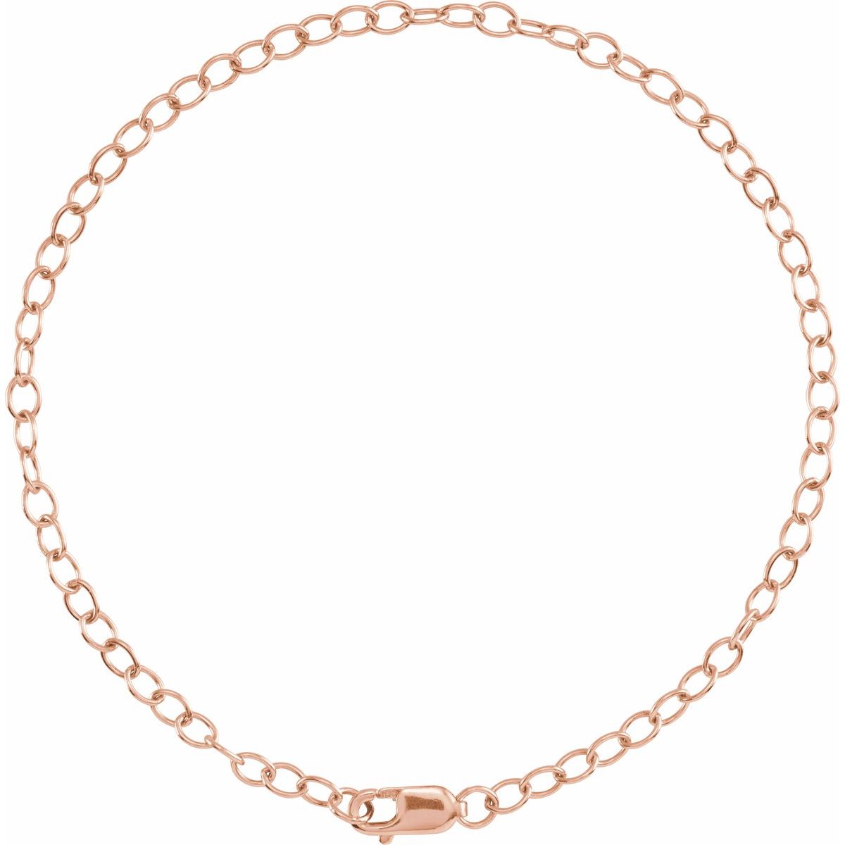 2.5 mm Cable Chain Bracelet (2.5 Mm / 7 In) - gallery - Series CH1215