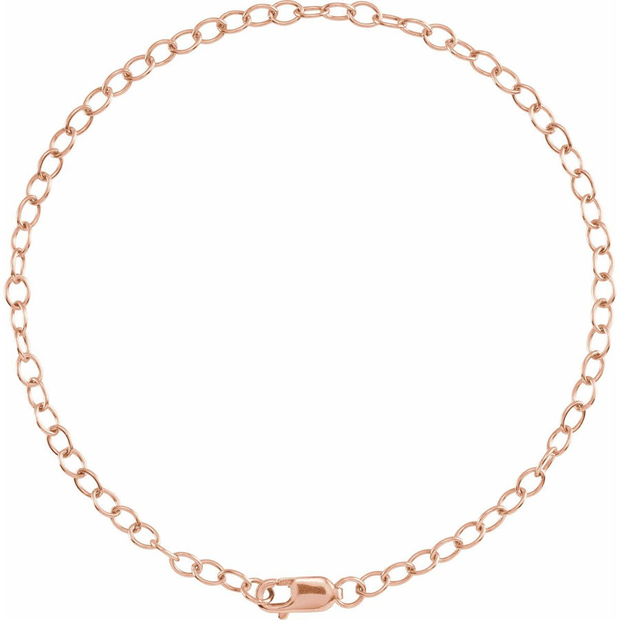 2.5 mm Cable Chain Bracelet (2.5 Mm / 7 In) - gallery - Series CH1215