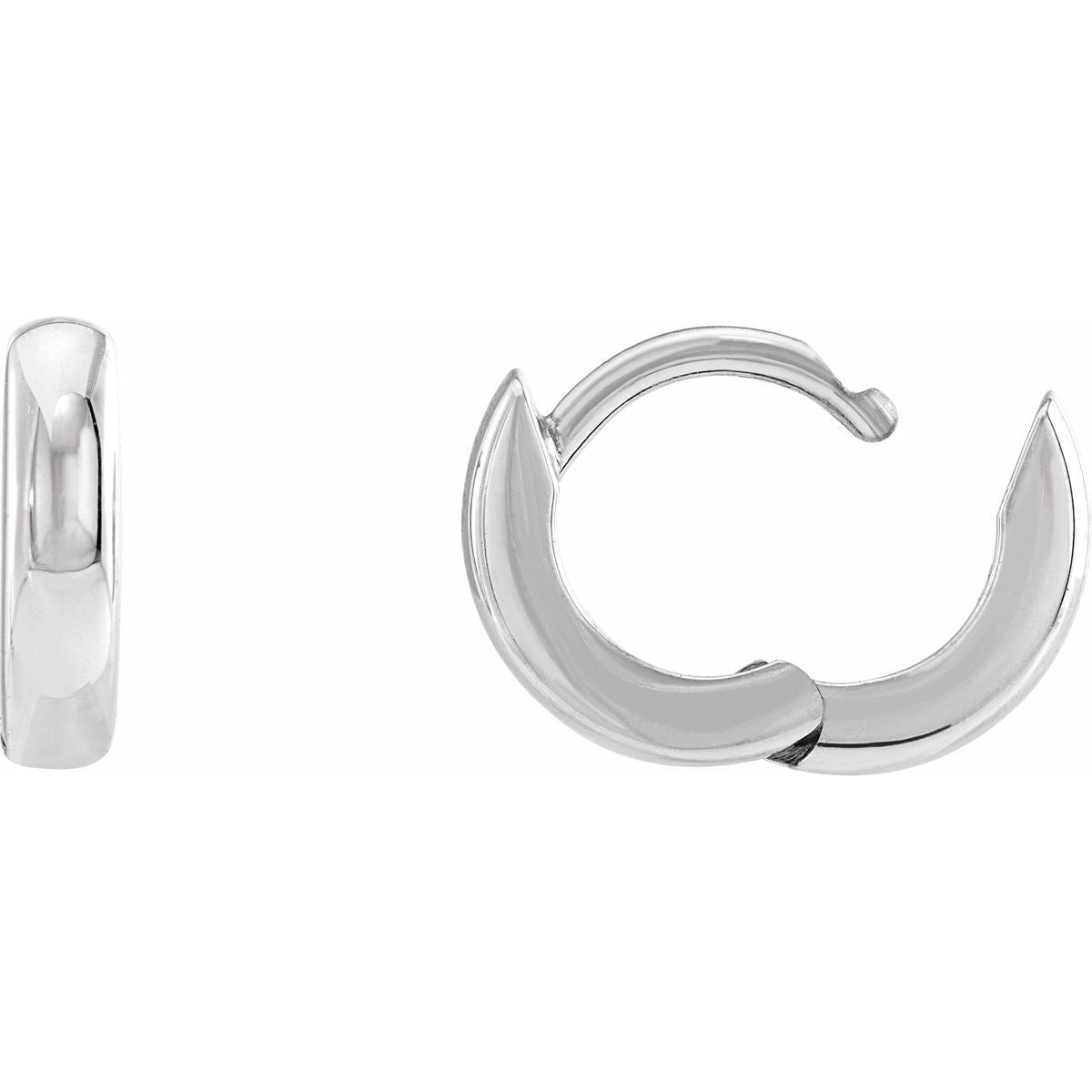 Huggie Hoop Earrings (9.5 Mm)
