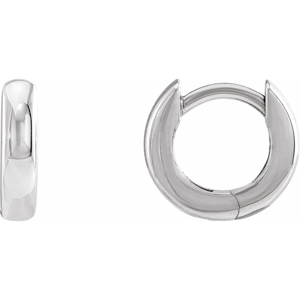 Hinged Hoop Earrings (20 Mm)