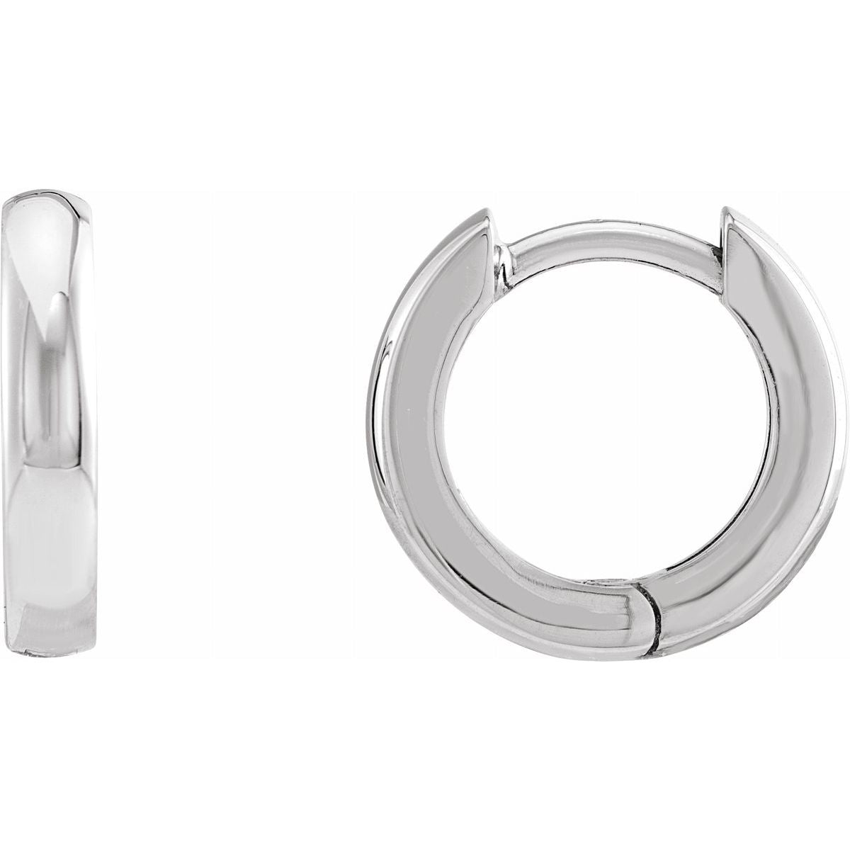 Huggie Hoop Earrings (12 Mm)