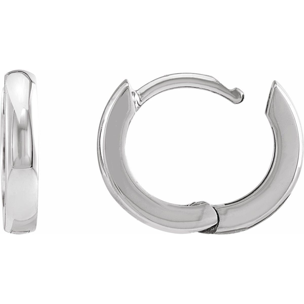 Huggie Hoop Earrings (12 Mm)