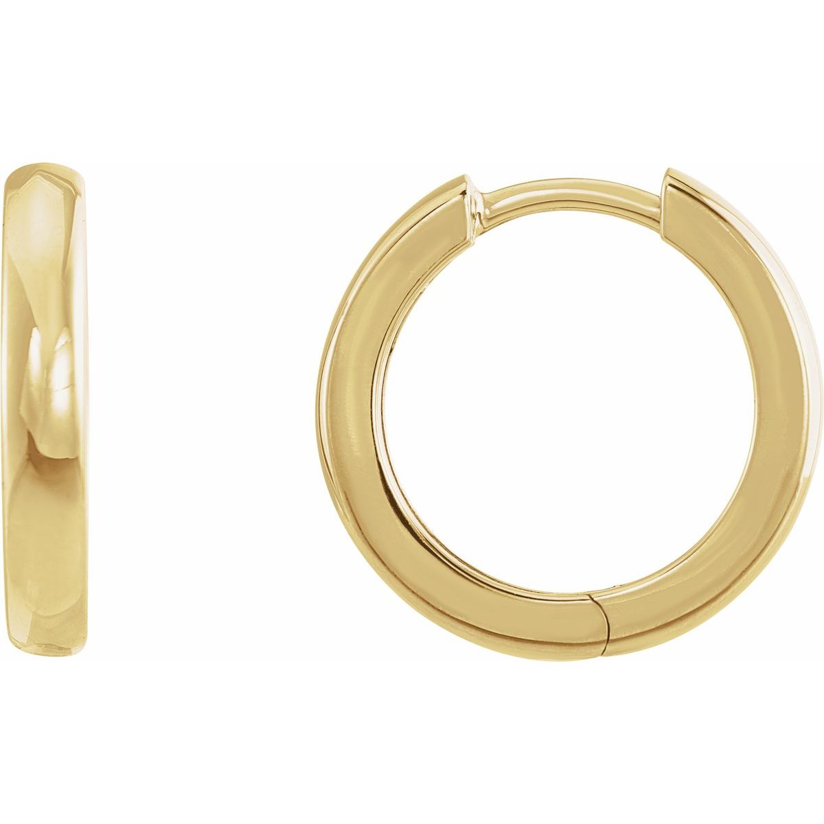 Huggie Hoop Earrings (15 Mm)