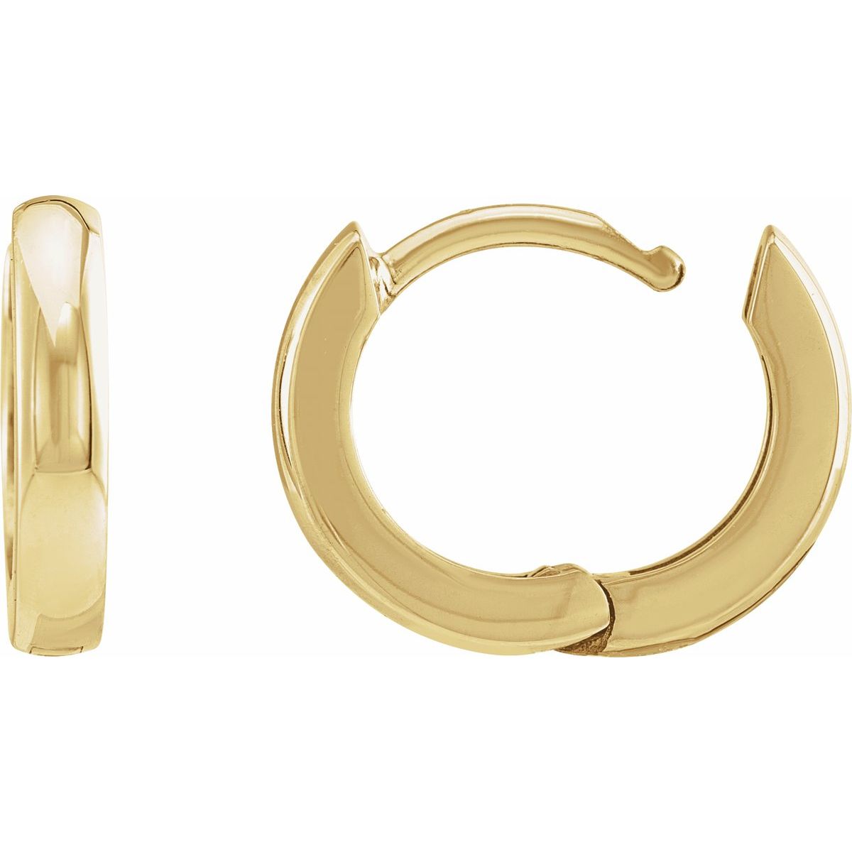 Huggie Hoop Earrings (12 Mm)