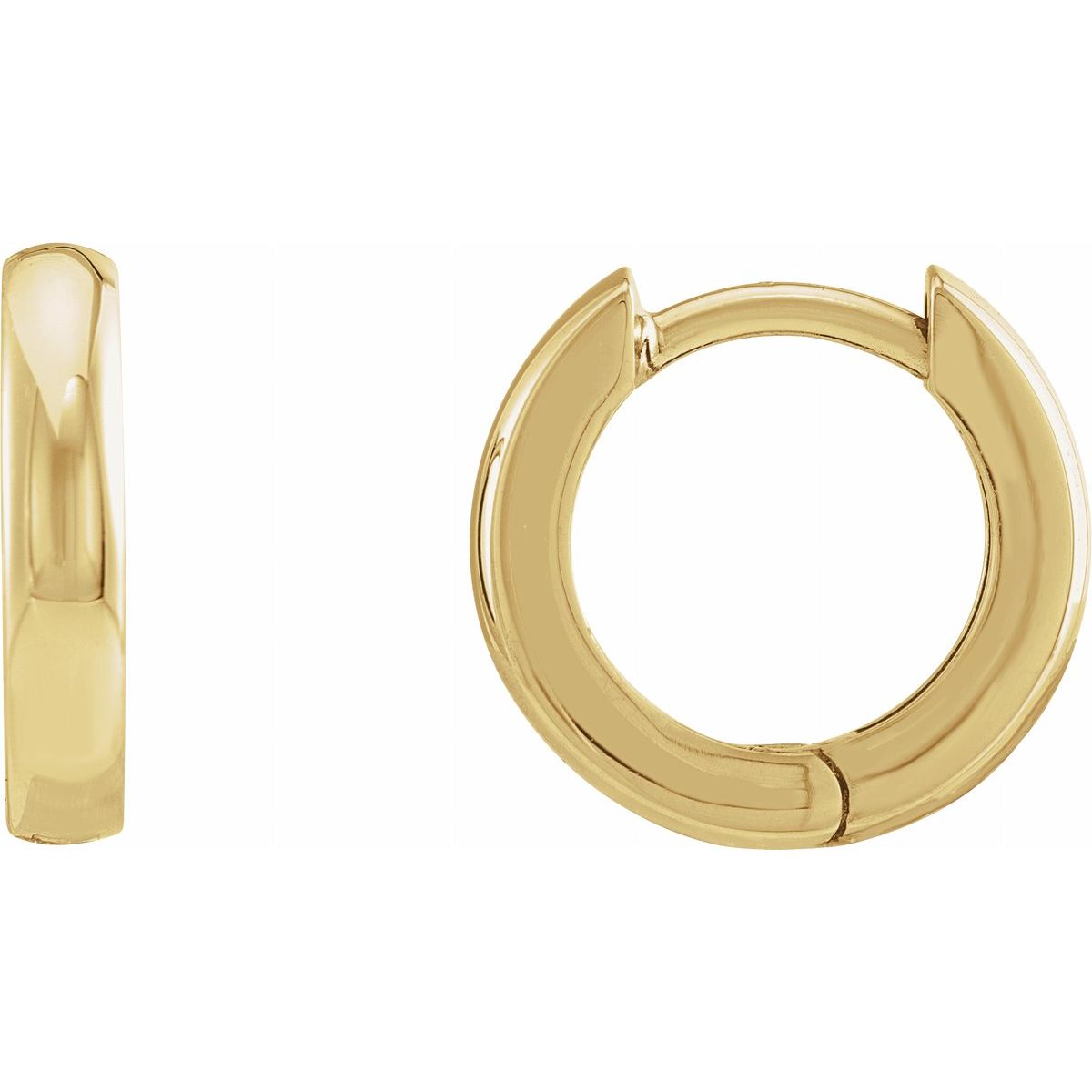 Huggie Hoop Earrings (12 Mm)