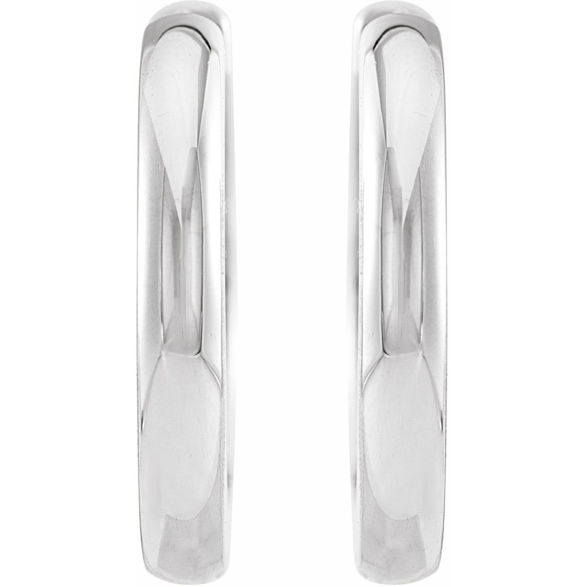 Natural Huggie Hoop Earrings (17 Mm)