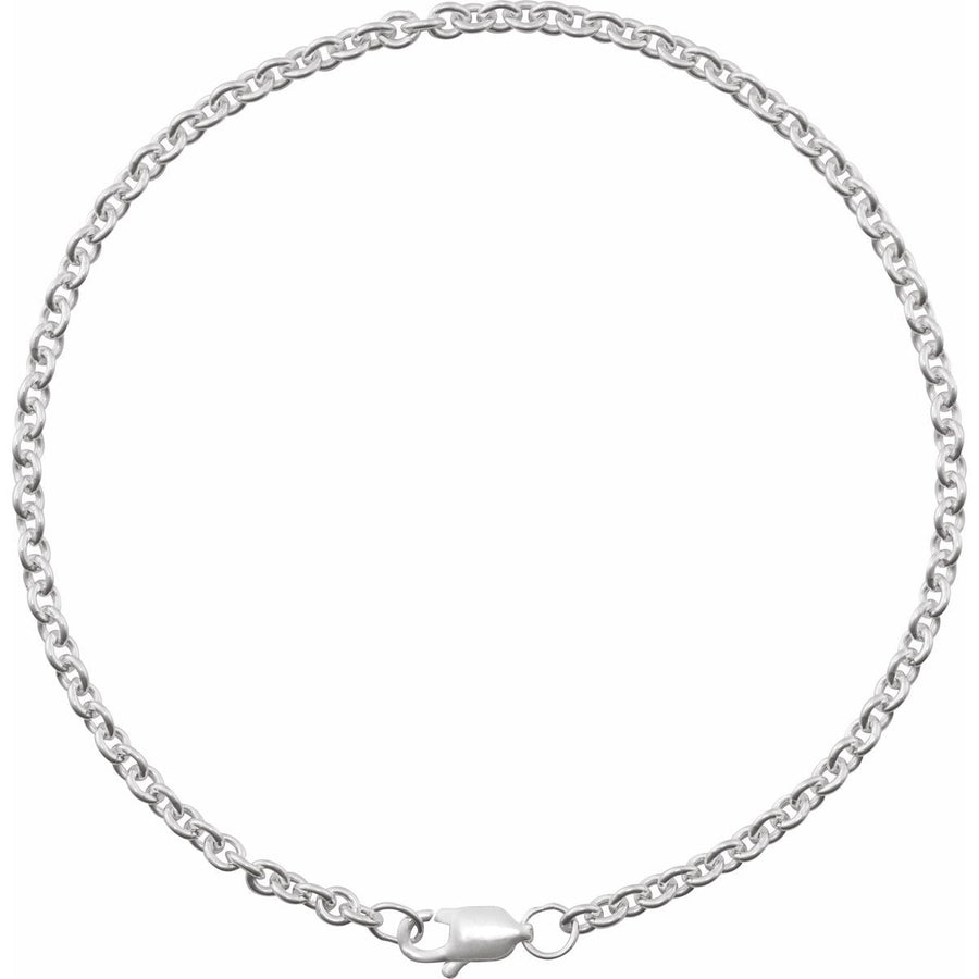 2.8 mm Cable Chain Bracelet (2.4 Mm / 7 In) - gallery - Series CH1225
