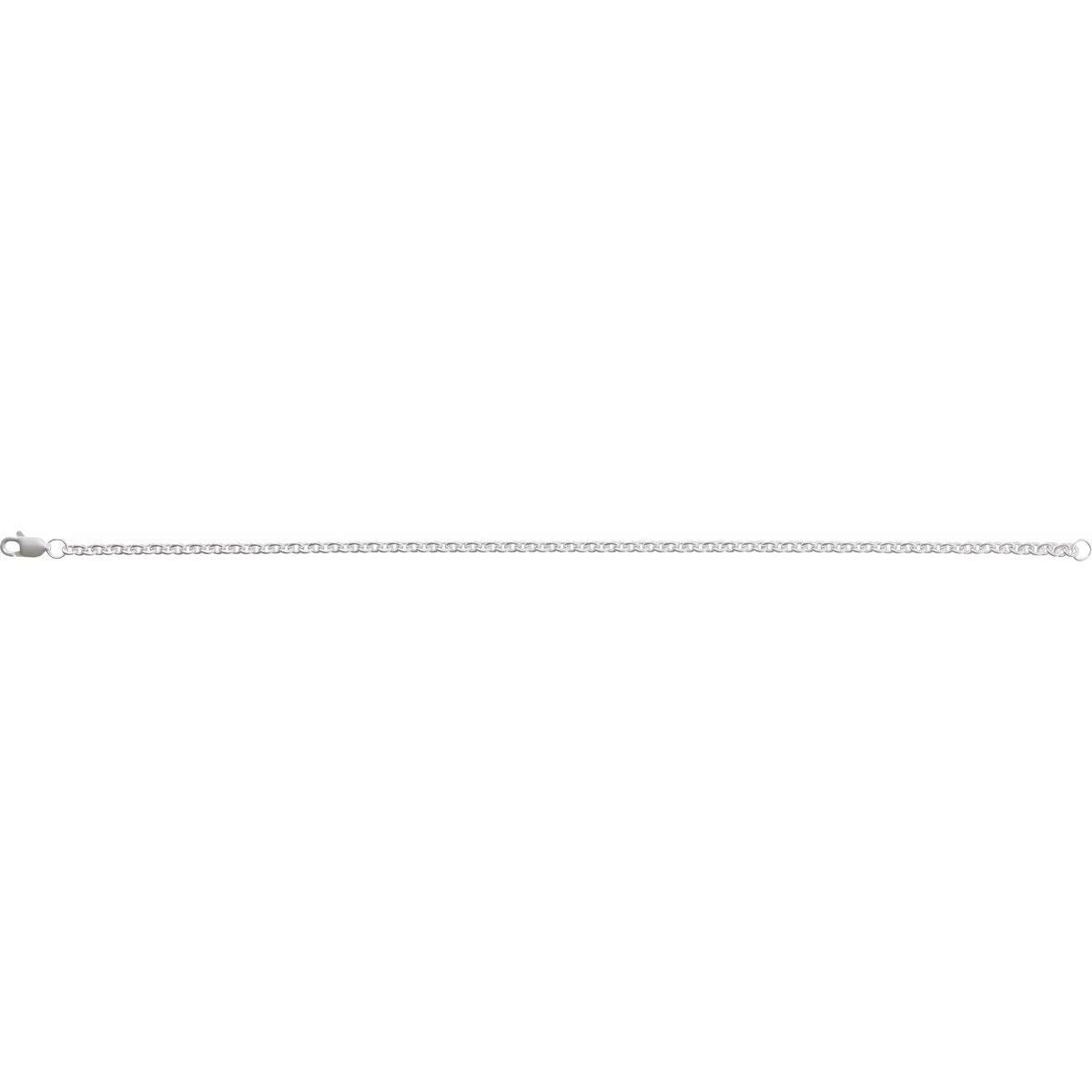 2.8 mm Cable Chain Bracelet (2.4 Mm / 7 In) - gallery - Series CH1225