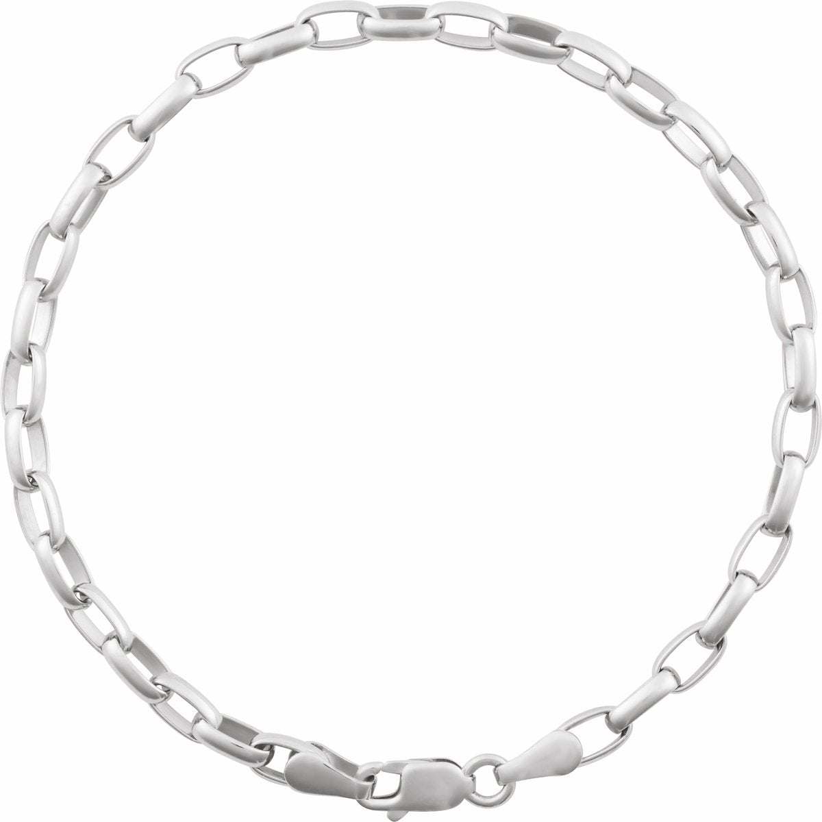 3.9 mm Cable Chain Bracelet (3.9 Mm / 7 In) - gallery - Series CH1227