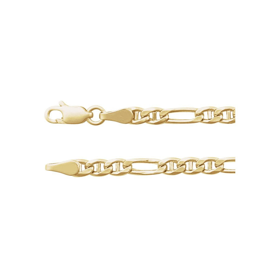 3.95 mm Hollow Anchor Chain Bracelet (3.95 Mm / 8 In) - Series CH1238