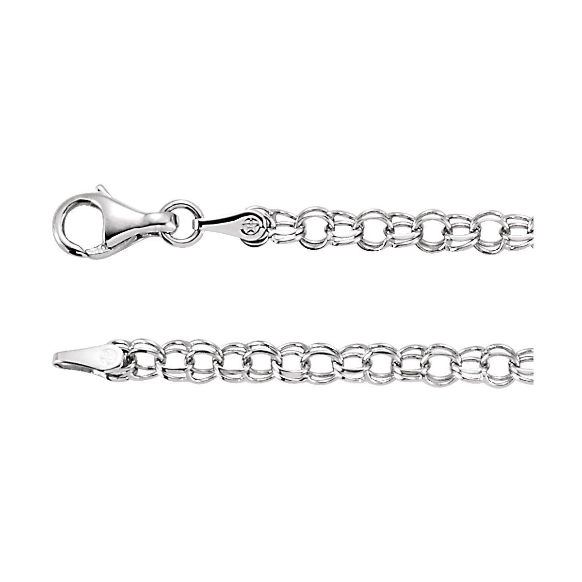 3.75 mm Cable Chain Bracelet (3.75 Mm / 7 In) - gallery - Series CH158