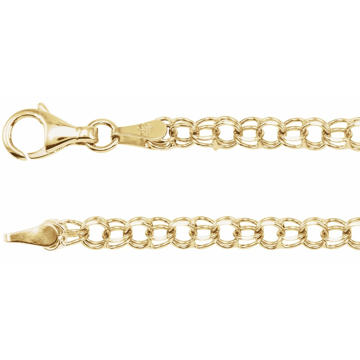 3.75 mm Cable Chain Bracelet (3.75 Mm / 7 In) - gallery - Series CH158