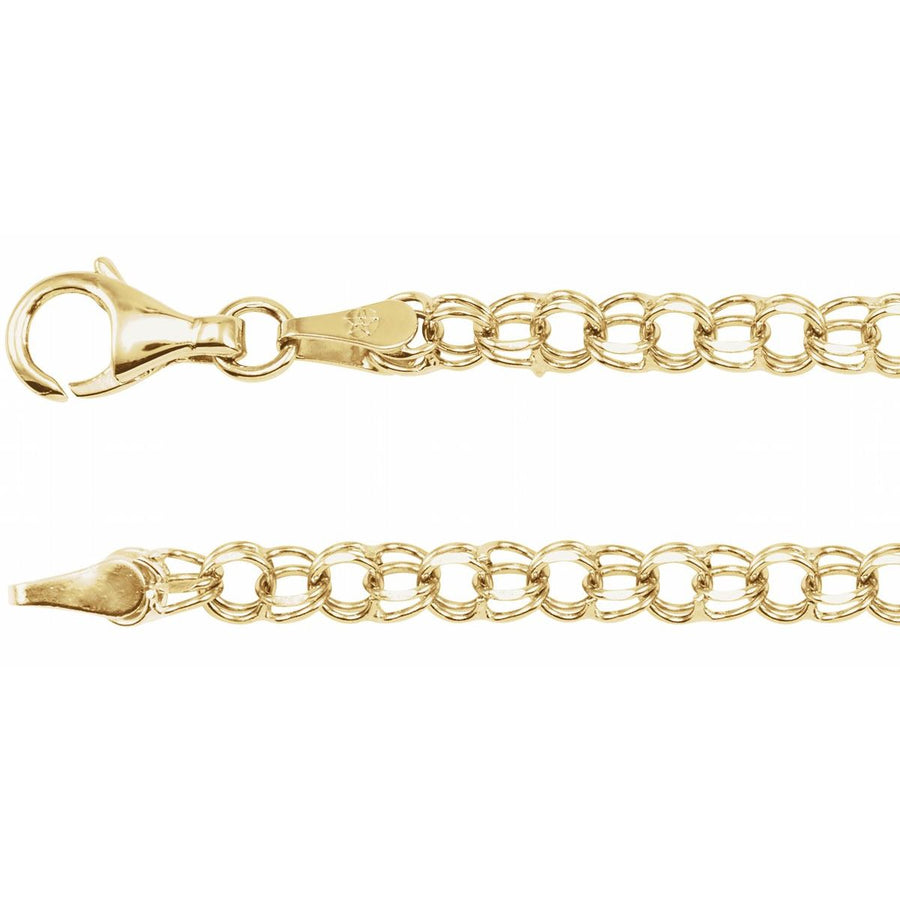 3.75 mm Cable Chain Bracelet (3.75 Mm / 7 In) - gallery - Series CH158