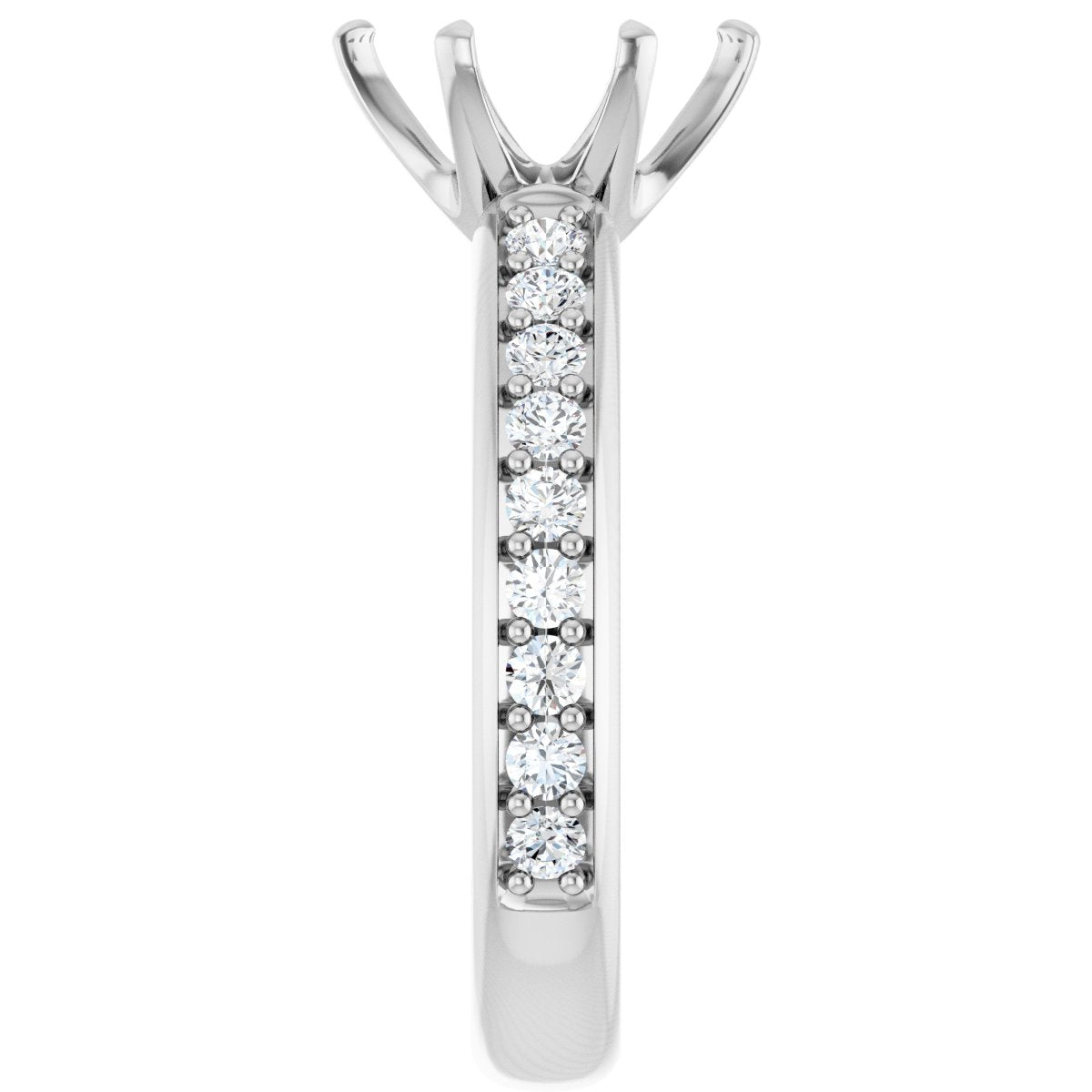 Semi-Set 1/2 CTW Oval Solstice Solitaire Engagement Ring (9 X 7 Mm) - gallery - Series 122011