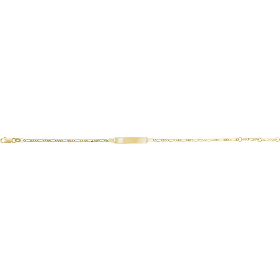 Adjustable Identification Figaro Bracelet - gallery - Series BRC939