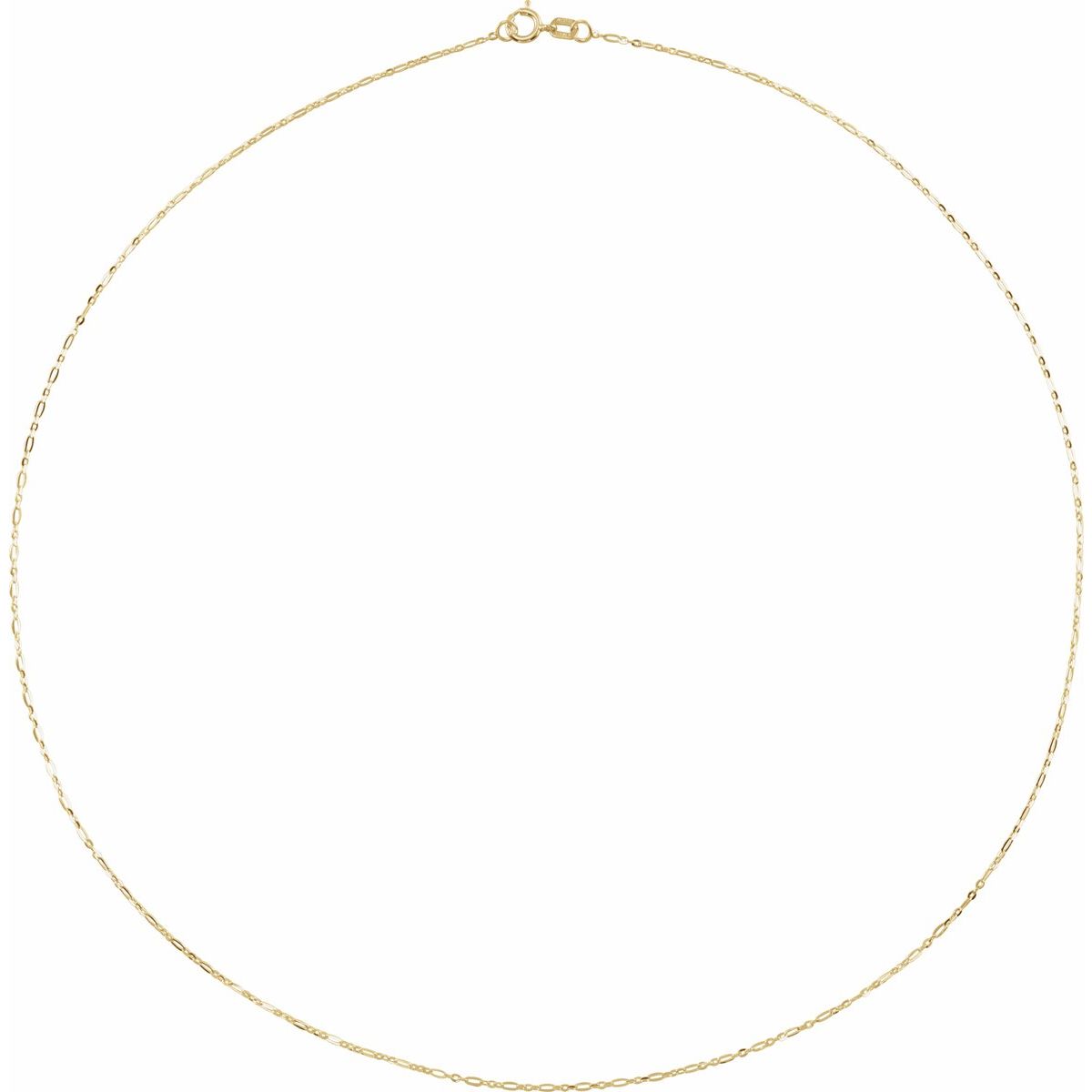 1.25 mm Figaro Chain Bracelet (1.25 Mm / 7 In) - gallery - Series CH1232