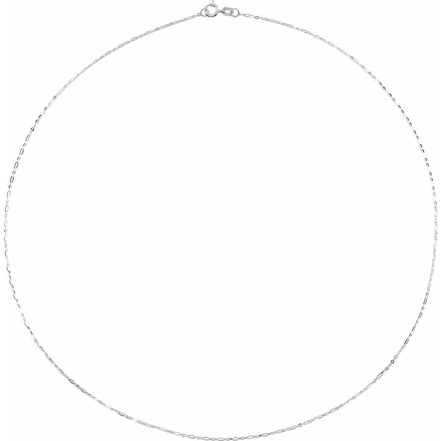 1.25 mm Figaro Chain Bracelet (1.25 Mm / 7 In) - gallery - Series CH1232