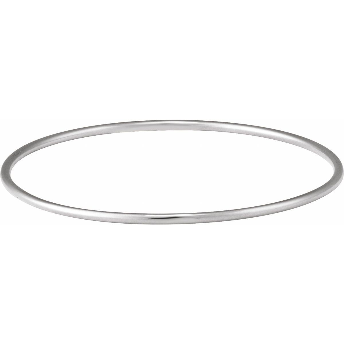 Bangle Bracelet (2 Mm) - Sterling Silver - Series BRC942