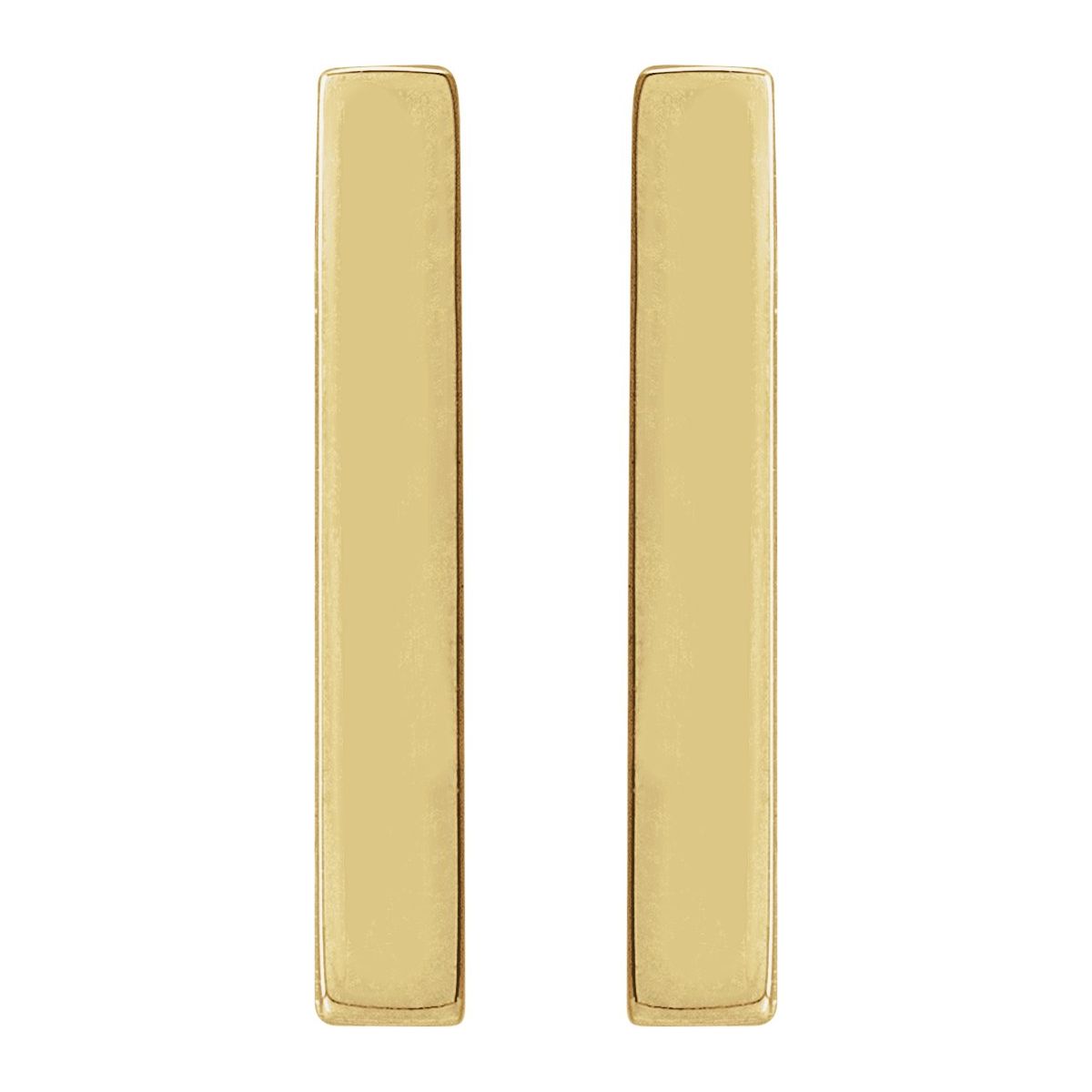 Geometric Hoop Earrings (12 X 8 Mm)