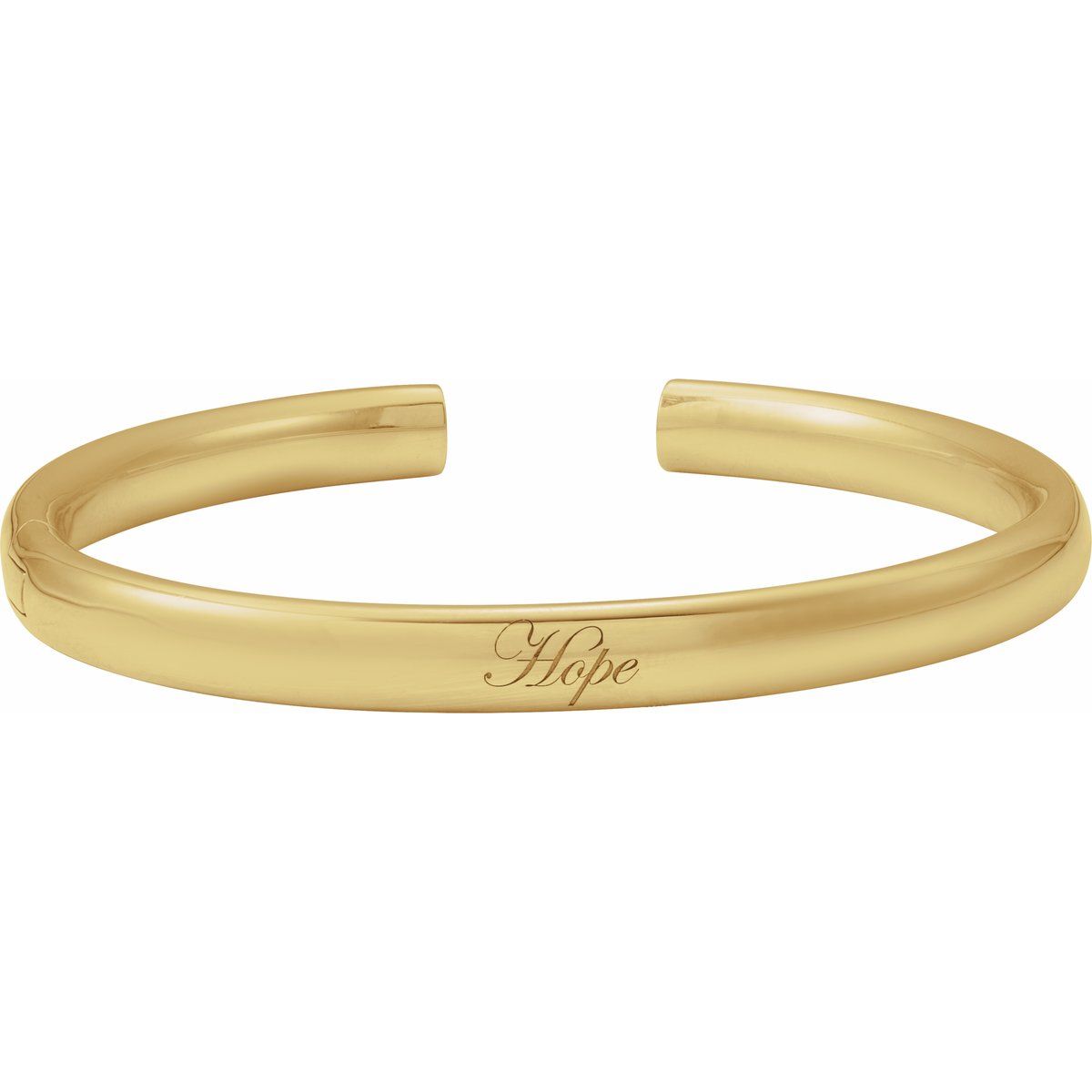 Hinged Cuff Bracelet (6 Mm) - gallery - Series BRC941