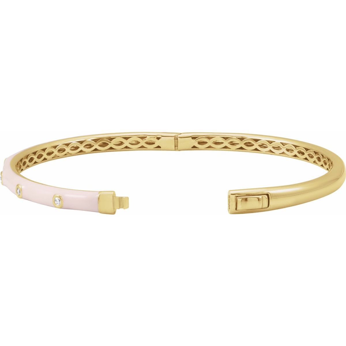Accented Bangle Bracelet - gallery - Series BRC958