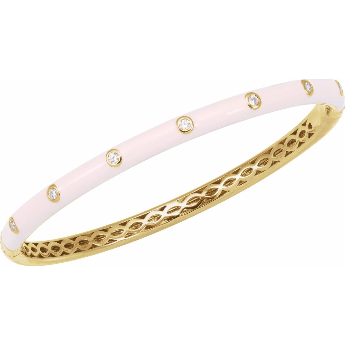 Accented Bangle Bracelet - gallery - Series BRC958