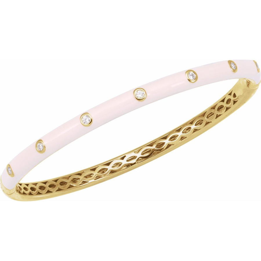 Accented Bangle Bracelet - gallery - Series BRC958