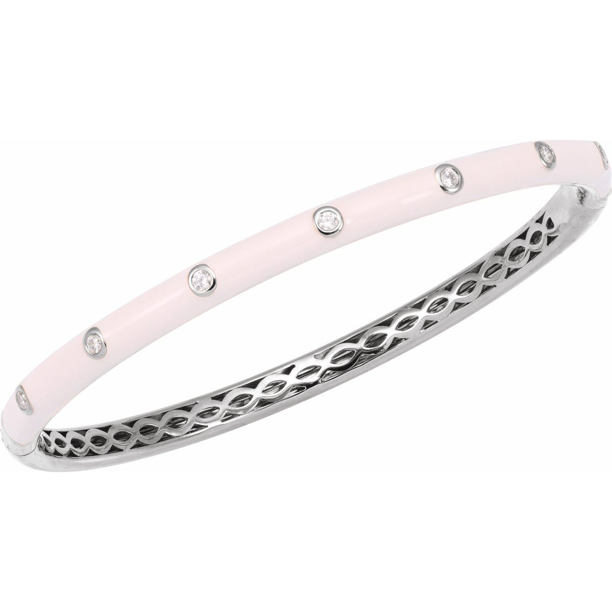 Accented Bangle Bracelet - gallery - Series BRC958
