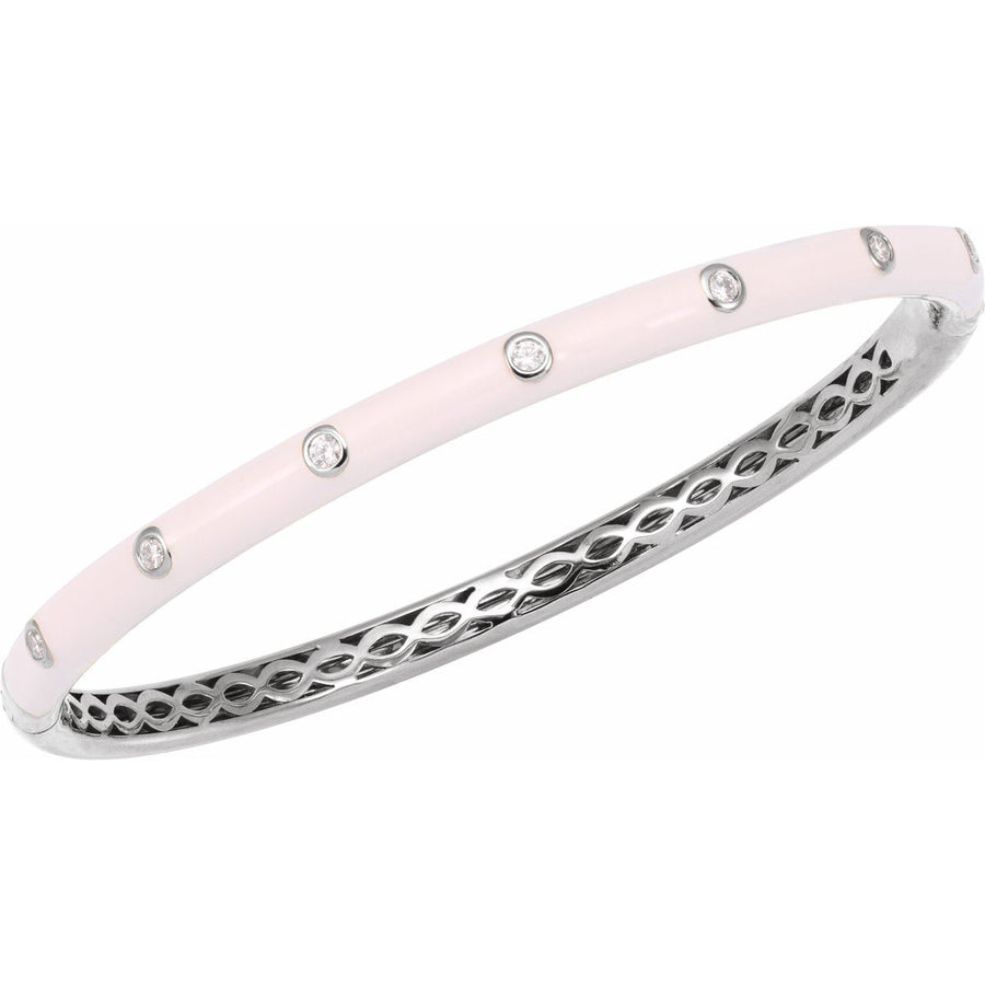 Accented Bangle Bracelet - gallery - Series BRC958