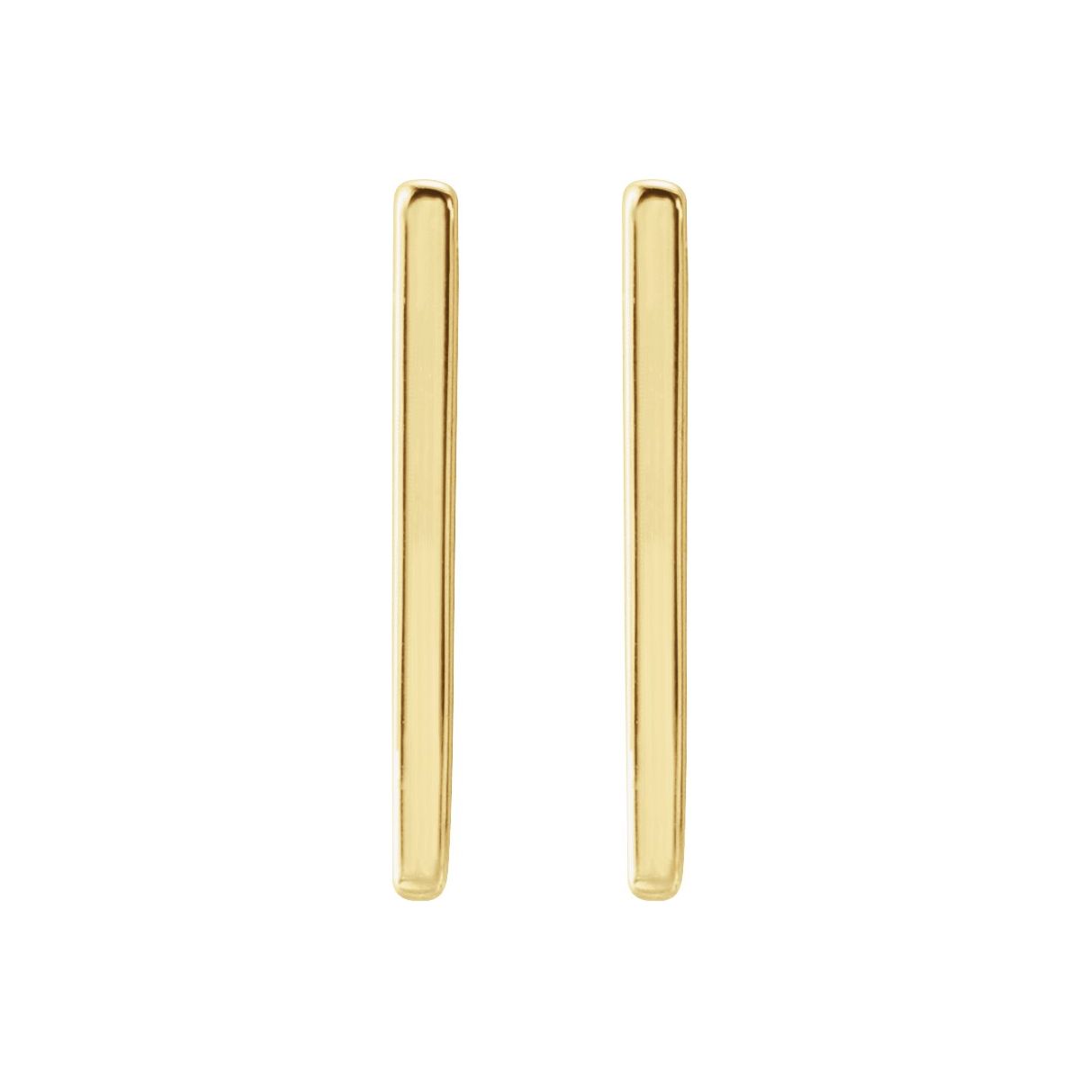 Geometric Hinged Hoop Earrings (20 X 11 Mm)