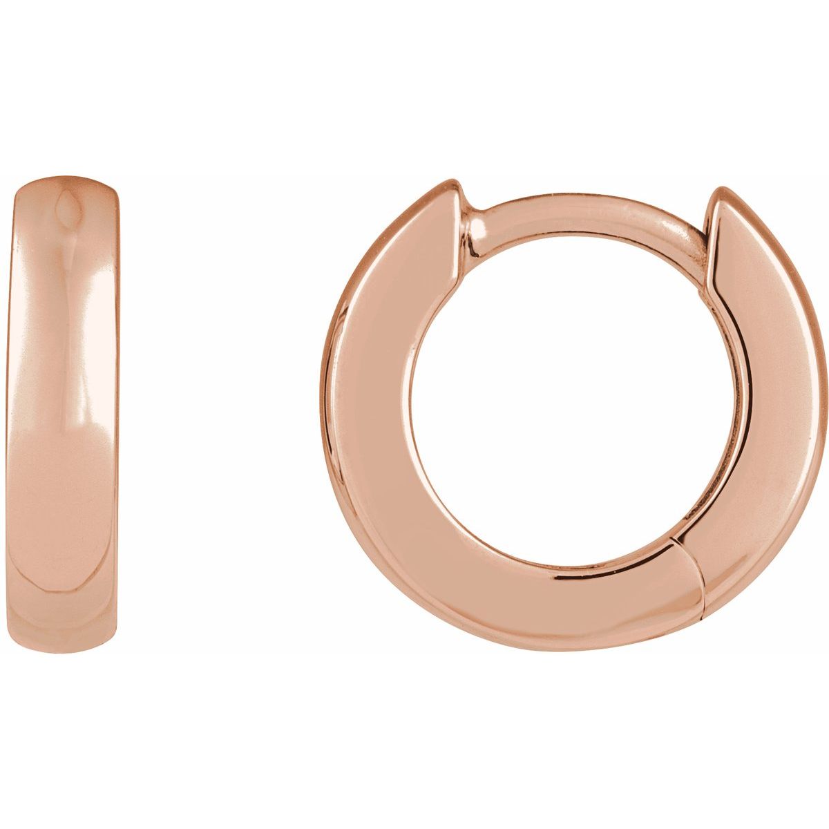 Hinged Hoop Earrings (12 Mm)