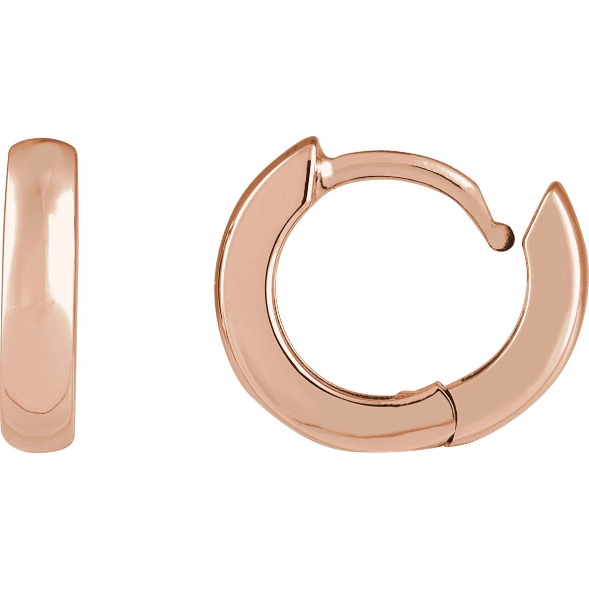 Hinged Hoop Earrings (12 Mm)