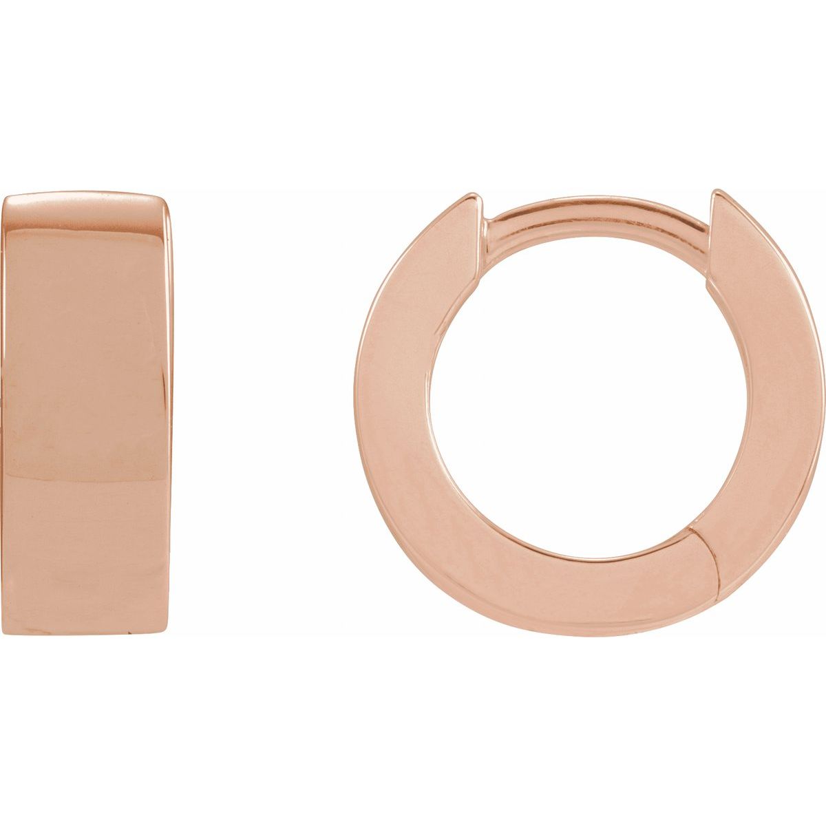 Hinged Hoop Earrings (11.5 Mm)