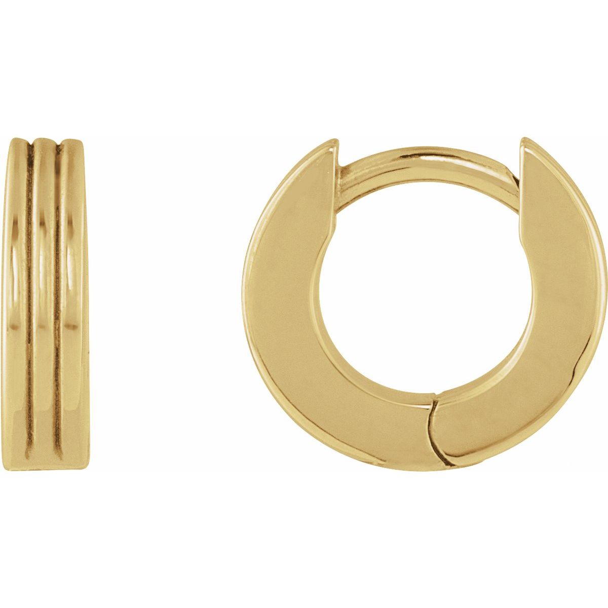 Huggie Hoop Earrings (10 Mm)
