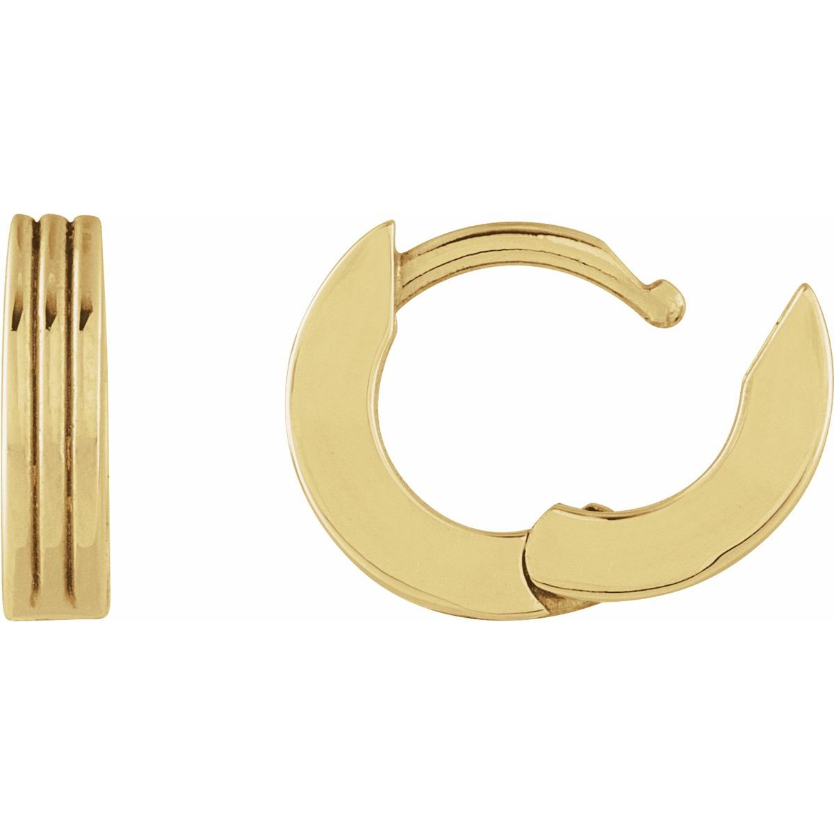Huggie Hoop Earrings (10 Mm)
