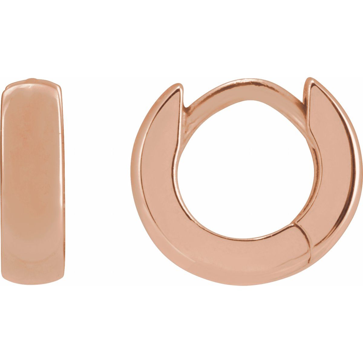Hinged Hoop Earrings (8 Mm)
