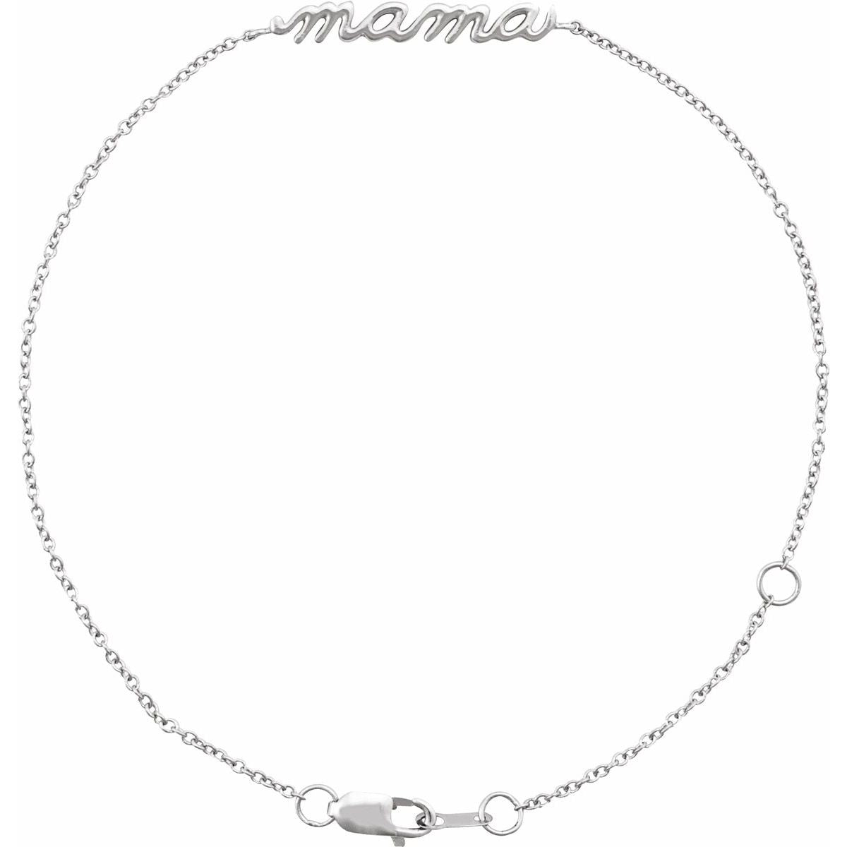 Mama Bracelet - Sterling Silver - Series BRC875